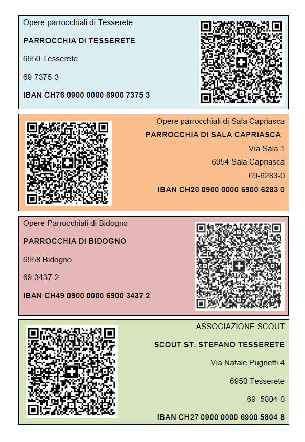 codici per offerte varie intenzioni